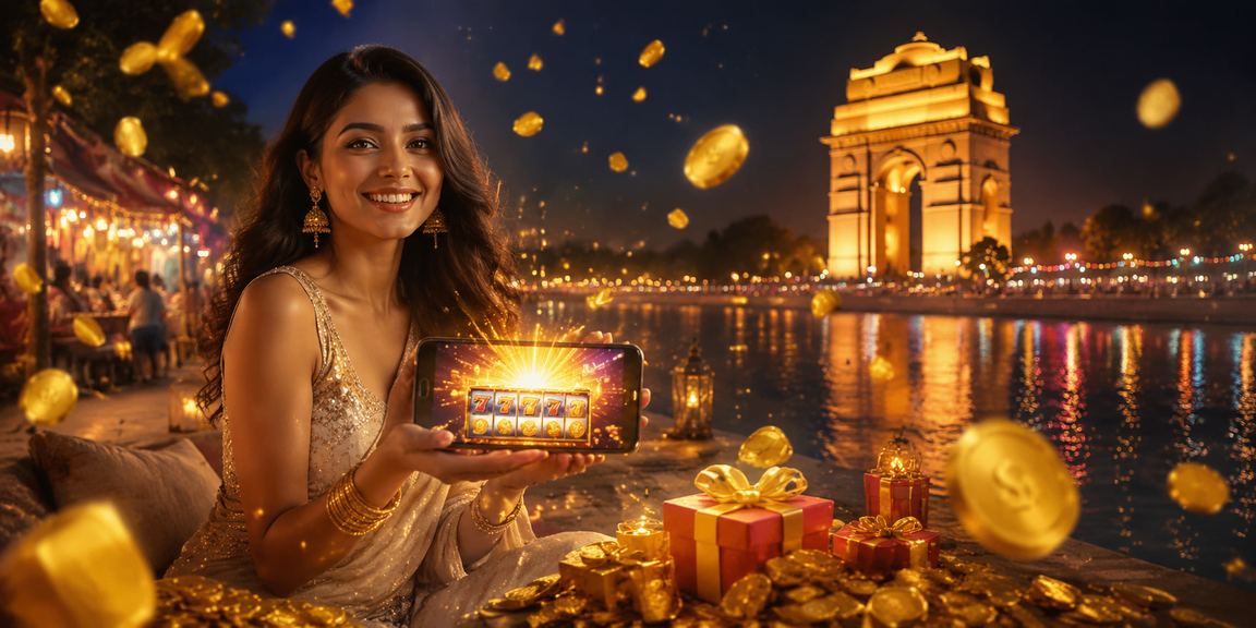 Player browsing game categories in Delhi