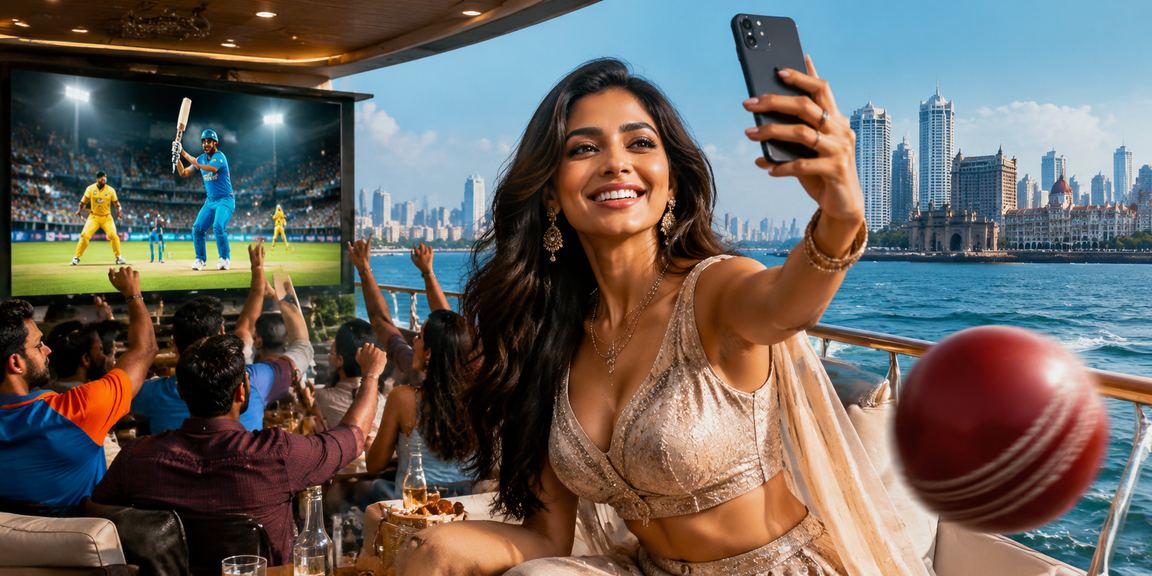 Excited user registering on mobile for cricket betting